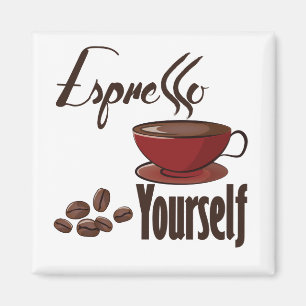 Imã Espresse-Se Café Pun Expresse-Se