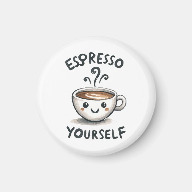 Imã Espresso - café (Frente)