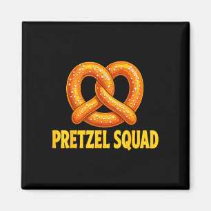 Imã Esquadrão de amantes de pretzel torcido