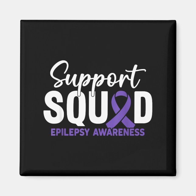 Imã Esquadrão de apoio à conscientização sobre epileps (Frente)