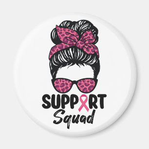 Imã Esquadrão de Apoio Coque Desarrumado Rosa Guerreir