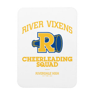 Ímã Esquadrão de Cheerhead River Vixens