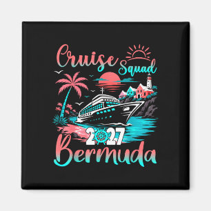 Imã Esquadrão de cruzeiro bermuda 2027 férias tropicai