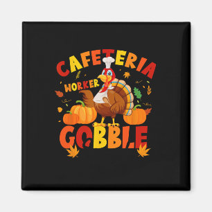Imã Esquadrão de Gobble do Trabalhador de Cafeteria de