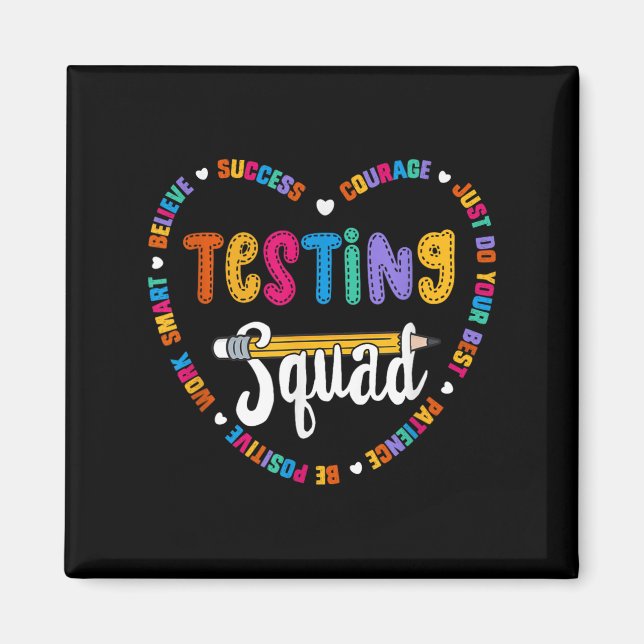 Imã Esquadrão de Teste Dia de Teste Motivacional Palav (Frente)