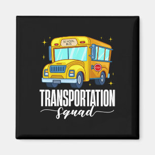 Imã Esquadrão de Transporte Primeiro Dia do ônibus esc