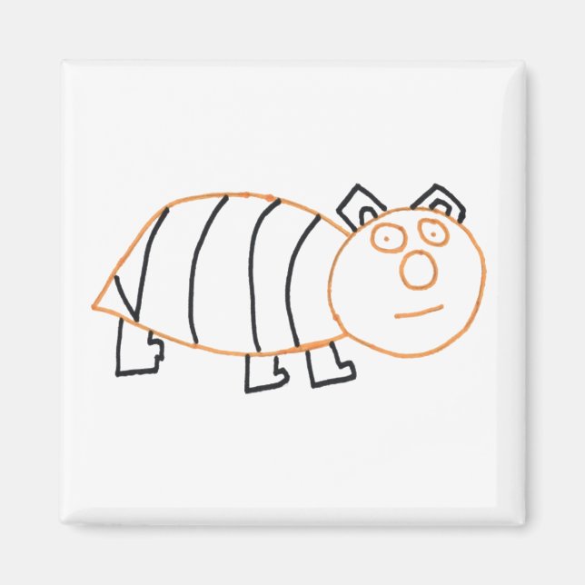 Imã Esquadrão de Urso de Abelhas (Frente)