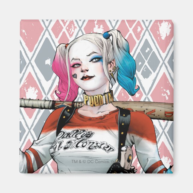Imã Esquadrão Suicida | Harley Quinn (Frente)