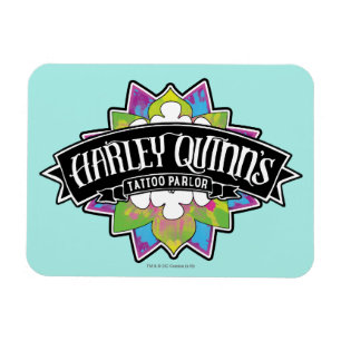 Ímã Esquadrão Suicida   Harley Quinn's Tattoo Parlor 