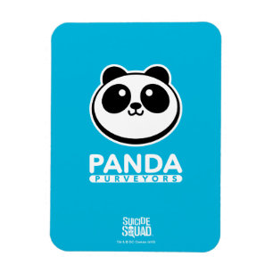 Ímã Esquadrão Suicida   Logotipo Panda Purveyors