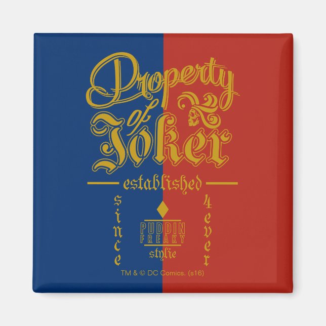 Imã Esquadrão Suicida | Puddin Freaky (Frente)