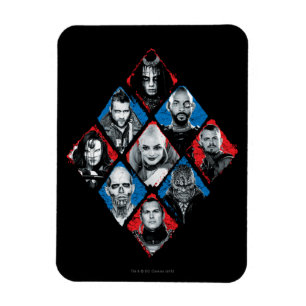 Ímã Esquadrão Suicida   Task Force X Verificada Diama