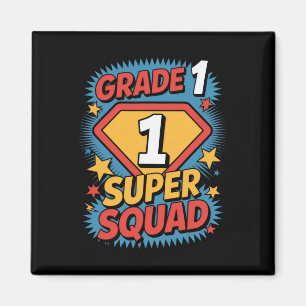 Imã Esquadrão Super-Herói da Primeira Série 1º Ano Cri