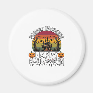 Imã Esqueça Princesa Feliz Halloween Casa Assombrada B