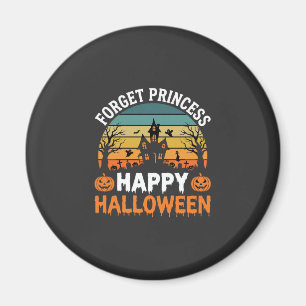 Imã Esqueça Princesa Feliz Halloween Casa Assombrada D