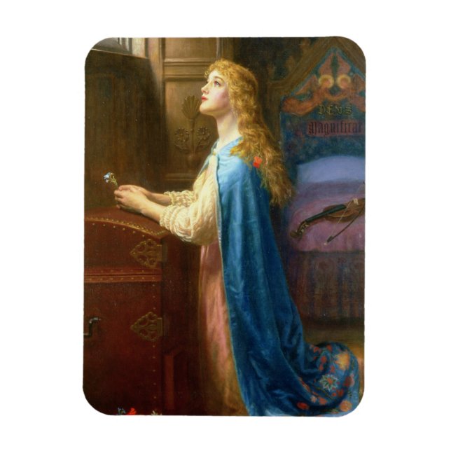 Ímã 'Esqueça que não' (óleo na canvas) (Vertical)