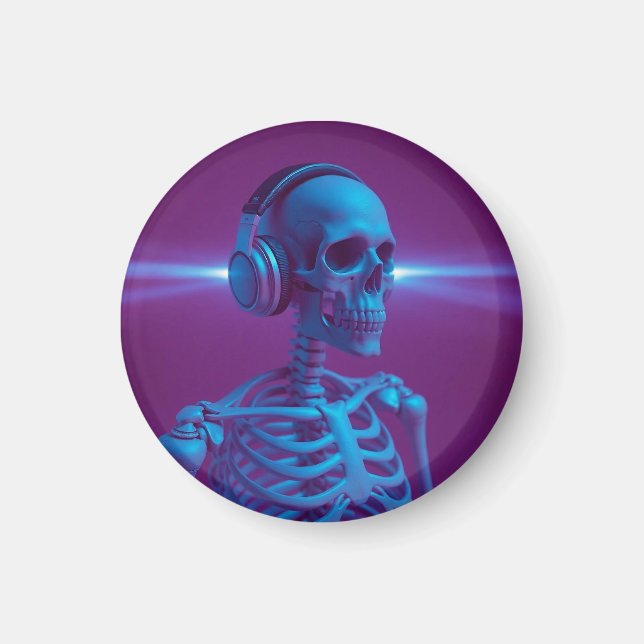 Imã Esqueleto da Música Nunca Morre (Frente)