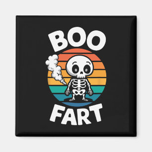 Imã Esqueleto de Boo Fart que Faz Barulho de Pum para