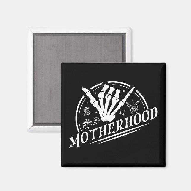 Imã Esqueleto de Rocha da Motherania Sarcástico Oferta (Front/Back)
