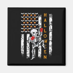 Imã Esqueleto Muay Thai Halloween Kickboxing Mma Bande