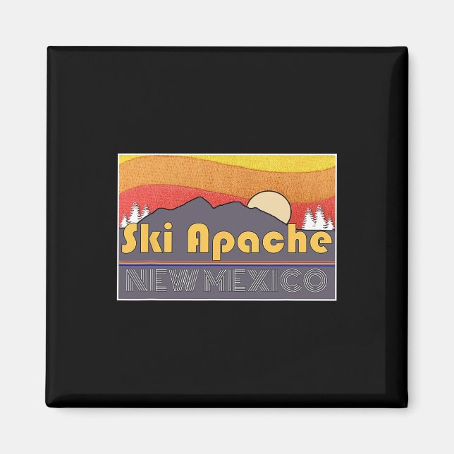 Imã Esqui Apache Novo México  (Frente)