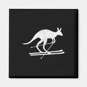 Imã Esqui de Canguru Diversão Esportes de Inverno Aust