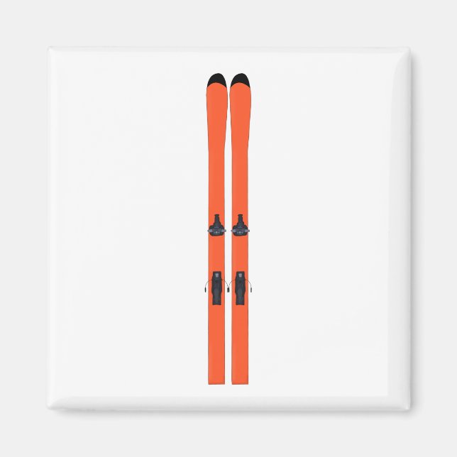 Imã Esqui de Esqui (Frente)