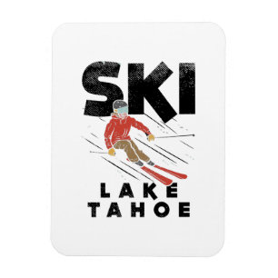 Ímã Esqui - Lago Tahoe de Esqui
