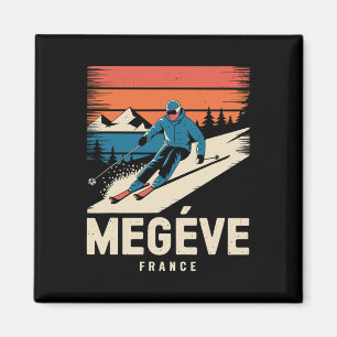 Imã Esqui Retro Megève França