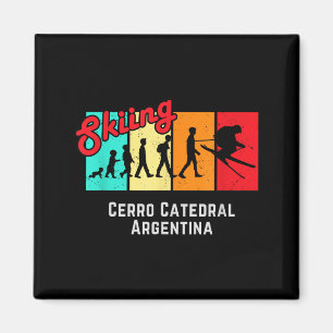 Imã Esqui t cerro catedral argentina para homens e mul