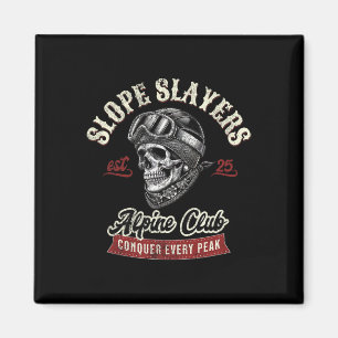 Imã Esquiadores de Freestyle Skiing Slope Slayers Aven