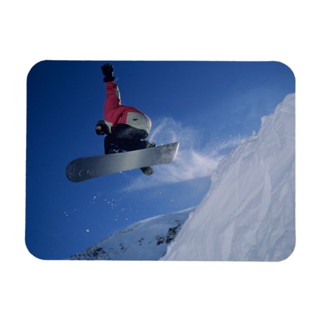 Ímã Esquiando no Snowbird Resort, Utah (MR) (Horizontal)