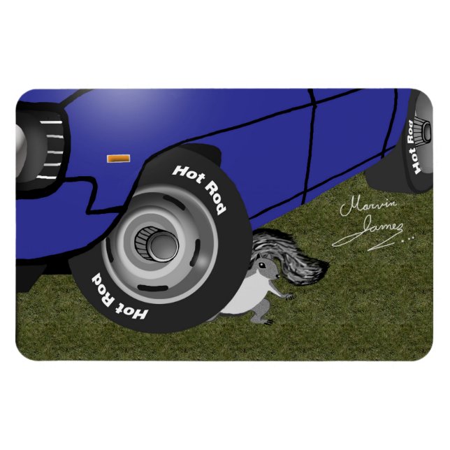 Ímã Esquilo de Rod Quente. (Horizontal)