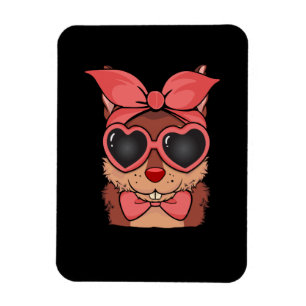 Ímã Esquilo Mamãe Dotada Mulheres Lover Cute Squirrel
