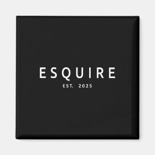 Imã Esquire Est. 2025 Promotor de Lei Gradu