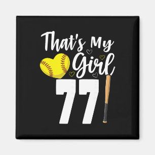 Imã Essa É Minha Garota Número #77 Softll Número 77