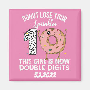 Imã Essa garota agora tem dois dígitos no décimo ani