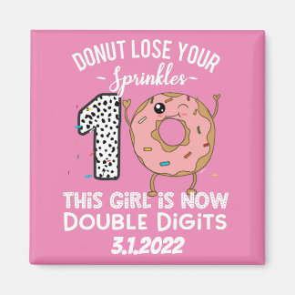 Imã Essa garota agora tem dois dígitos no décimo anive