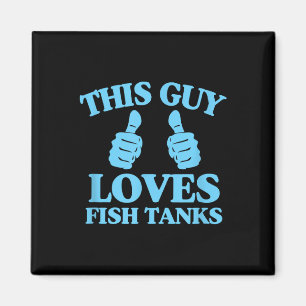 Imã Esse Cara Ama Aquários de Peixes Funny Gif de Aman