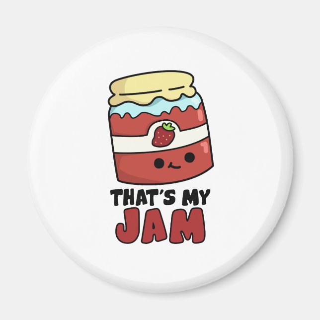 Imã Esse é o meu Jam Funny Jar de Jam Pun (Frente)