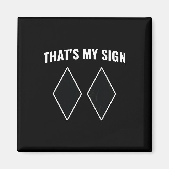 Imã Esse é o meu Sinal Snowboard Snowboard Snow Mounta (Frente)