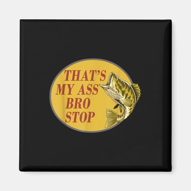 Imã Esse Meu Irmão Pára De Pescar Engraçado (Frente)