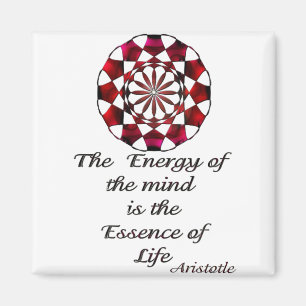 Imã *Essence de Life* - citações de Aristotle