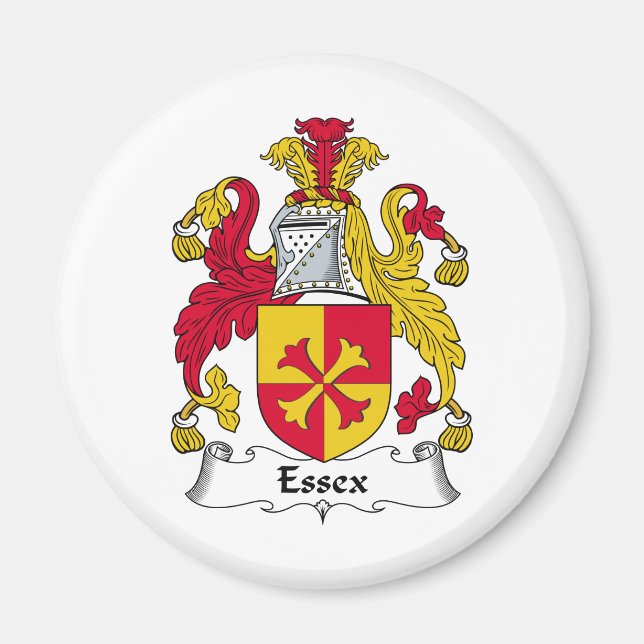 Imã Essex Family Crest (Frente)