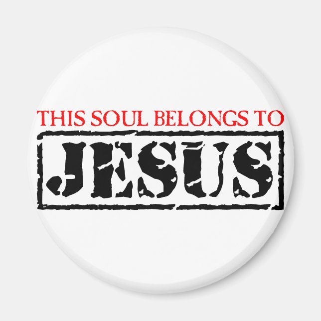 Imã Esta Alma Pertence a Jesus (Frente)