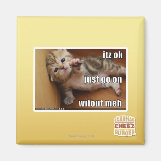 Imã Está bem, continua sem mim (Frente)