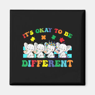 Imã Está bem ser diferente na consciência do Autismo E