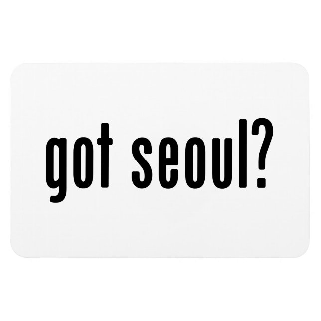 Ímã está com seoul? (Horizontal)