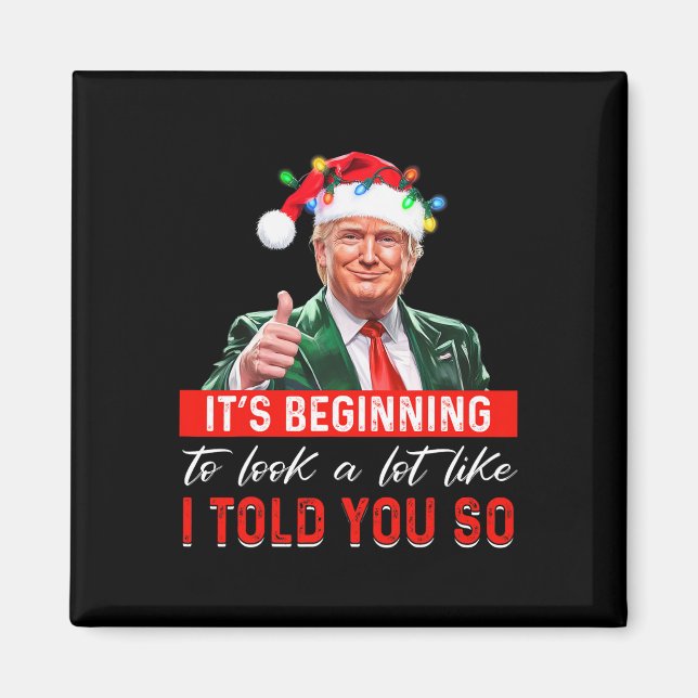 Imã Está começando a parecer muito como eu disse a voc (Frente)