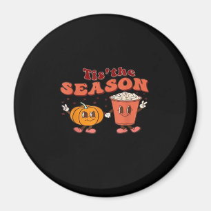 Imã Esta É A Época De Halloween A Pumpkin De Outono